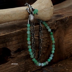 CHRYZOPRAZ - bransoletka 01