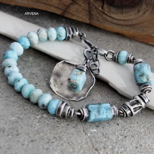 Larimar 02 - bransoletka - REZERWACJA