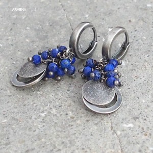 LAPIS  LAZULI 04 - kolczyki