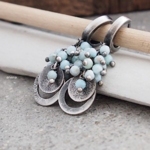 LARIMAR 05 - kolczyki