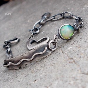 OPAL ETIOPSKI - bransoletka 02