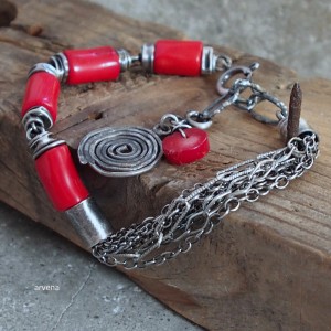 KORAL - bransoletka 011