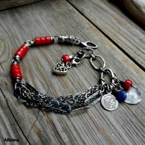 K3 - bransoletka z koralem