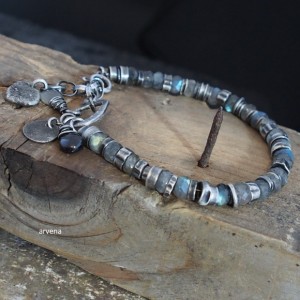 LABRADORYT - bransoletka 016