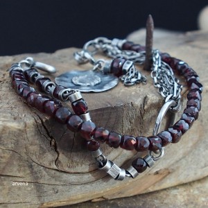 GRANAT - bransoletka 010