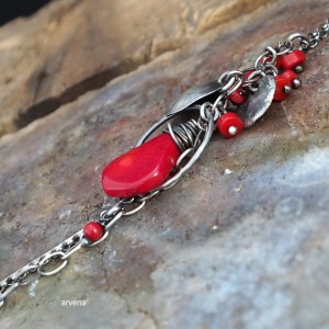 Koral - naszyjnik 02