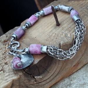 RUBINY - bransoletka 016