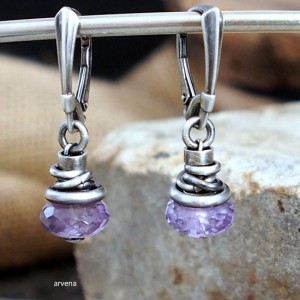 AMETYST - kolczyki 07