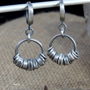 Ag 925. koła - kolczyki 06