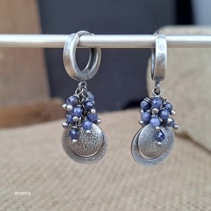 SZAFIRY - kolczyki 004