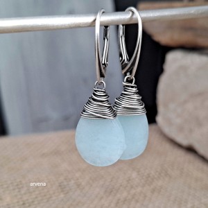 Jadeit - kolczyki 03