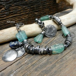 SZKŁO AFGAŃSKIE IV - BRANSOLETKA