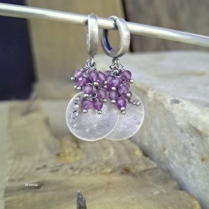 Ametyst - kolczyki 07