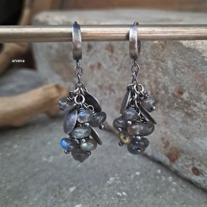 labradoryt - kolczyki 07 