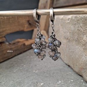 labradoryt - kolczyki 08  REZERWACJA