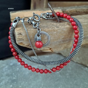 KORAL - bransoletka 019