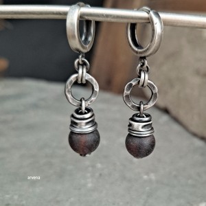 BURSZTYN  - kolczyki 011