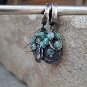 SZMARAGDY - kolczyki 010