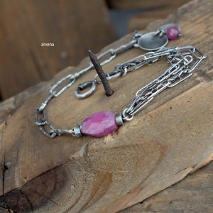 RUBIN - bransoletka 017