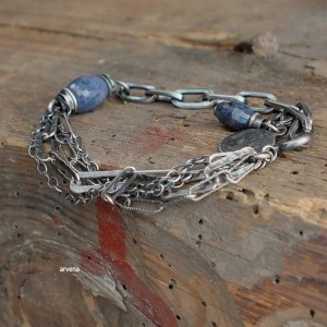 Szafir - bransoletka 02 