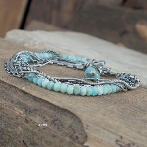 Larimar - bransoletka 010