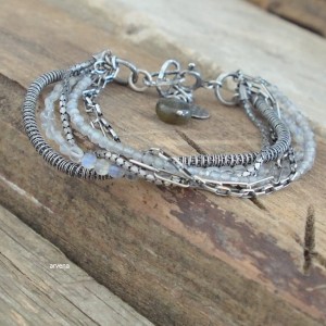 Labradoryt - bransoletka 01