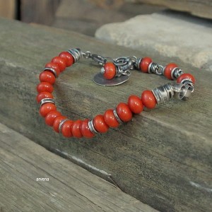 KORAL - bransoletka 021