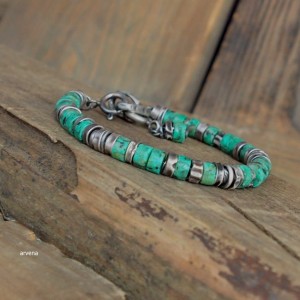 Turkus afrykański - bransoletka 02
