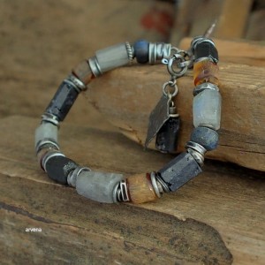 Labradoryt,szafir...- UNISEX