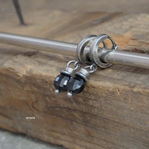 Mini spinel - kolczyki 01