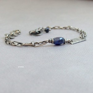 Szafirowa - bransoletka 05