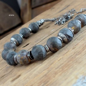 Bursztyn - naszyjnik 010