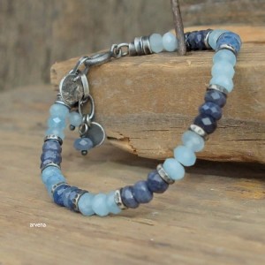 Niebieska- bransoletka 008