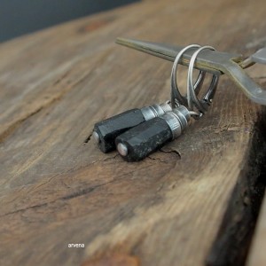 Turmalin - kolczyki 02