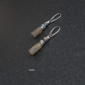 Bursztyn- kolczyki 024