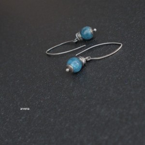 Apatyt - kolczyki 05