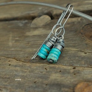 Turkus - kolczyki 015