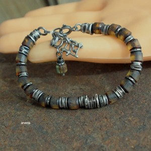 Bursztyn UNISEX - bransoletka 0017