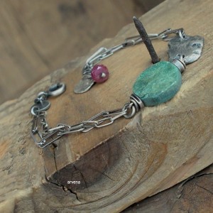 Zoisyt - bransoletka 