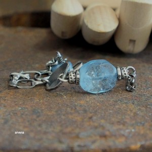 Akwamaryn - bransoletka 010