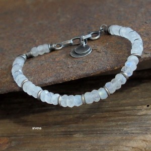 KAMIEŃ KSIĘŻYCOWY - bransoletka 010