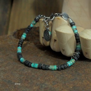 Turkus, lawa - minimalistyczna