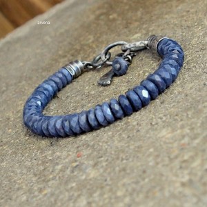 Szafir XXL - bransoletka 01