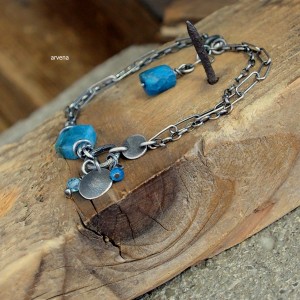 Apatyt - bransoletka