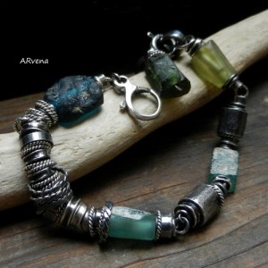 Szkło afgańskie - bransoletka III