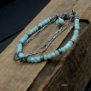 Larimar - bransoletka 016