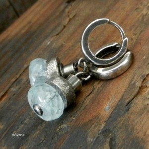 AK3 - kolczyki Z AKWAMARYNEM