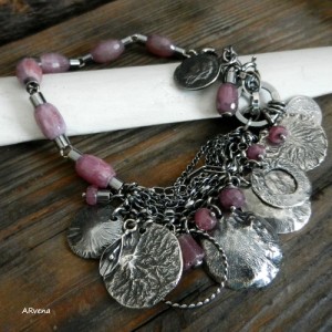 Rubiny - bransoletka