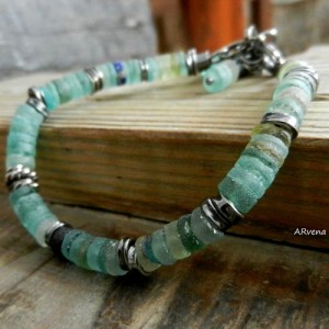 Szkło afgańskie - bransoletka II