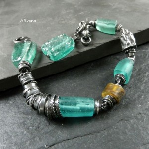 Szkło afgańskie - bransoleta V